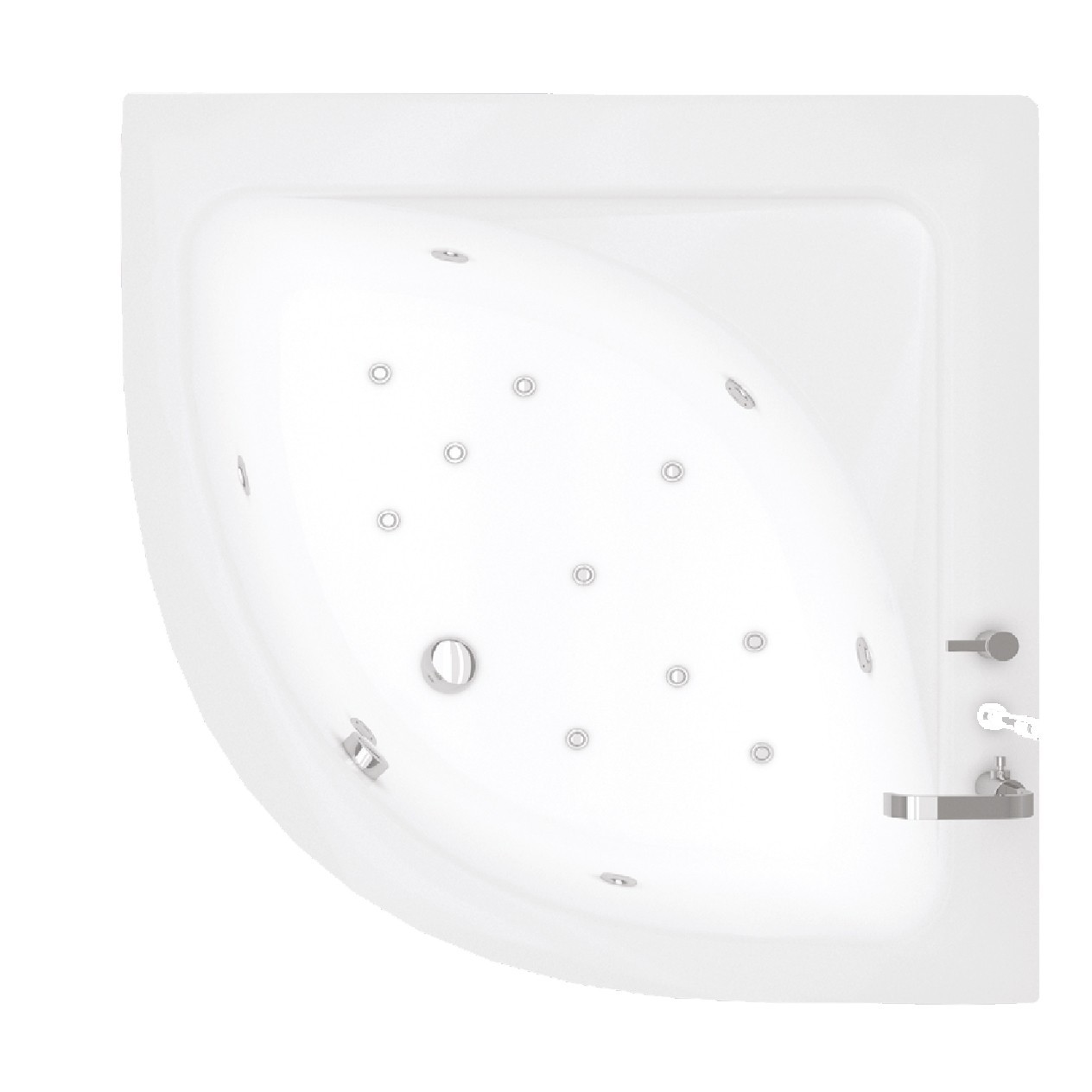 Dublin Acrylic Freestanding Bathtub Made in Turkey